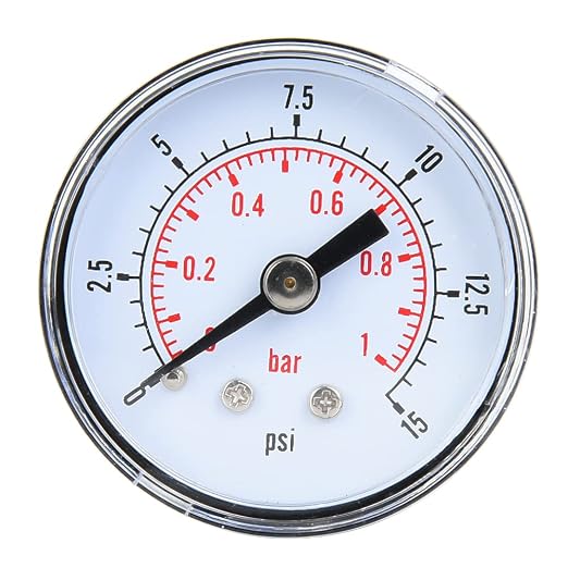 Mechaniczny Manometr Manometro + Acqua Manometr Wasser do Wody