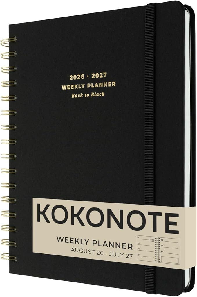 Kokonote Academic Diary 2026-2027 Week to View