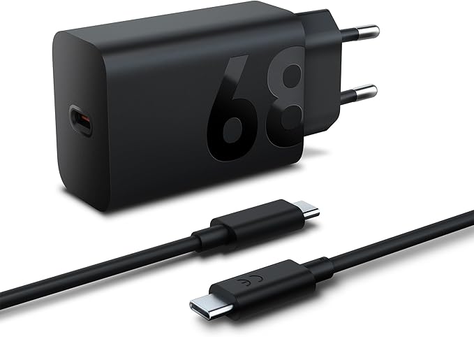 Lenovo Kabel do ładowania ściennego USB-C z adapterem | 68 W | 1,5 m | specjalnie do tabletów