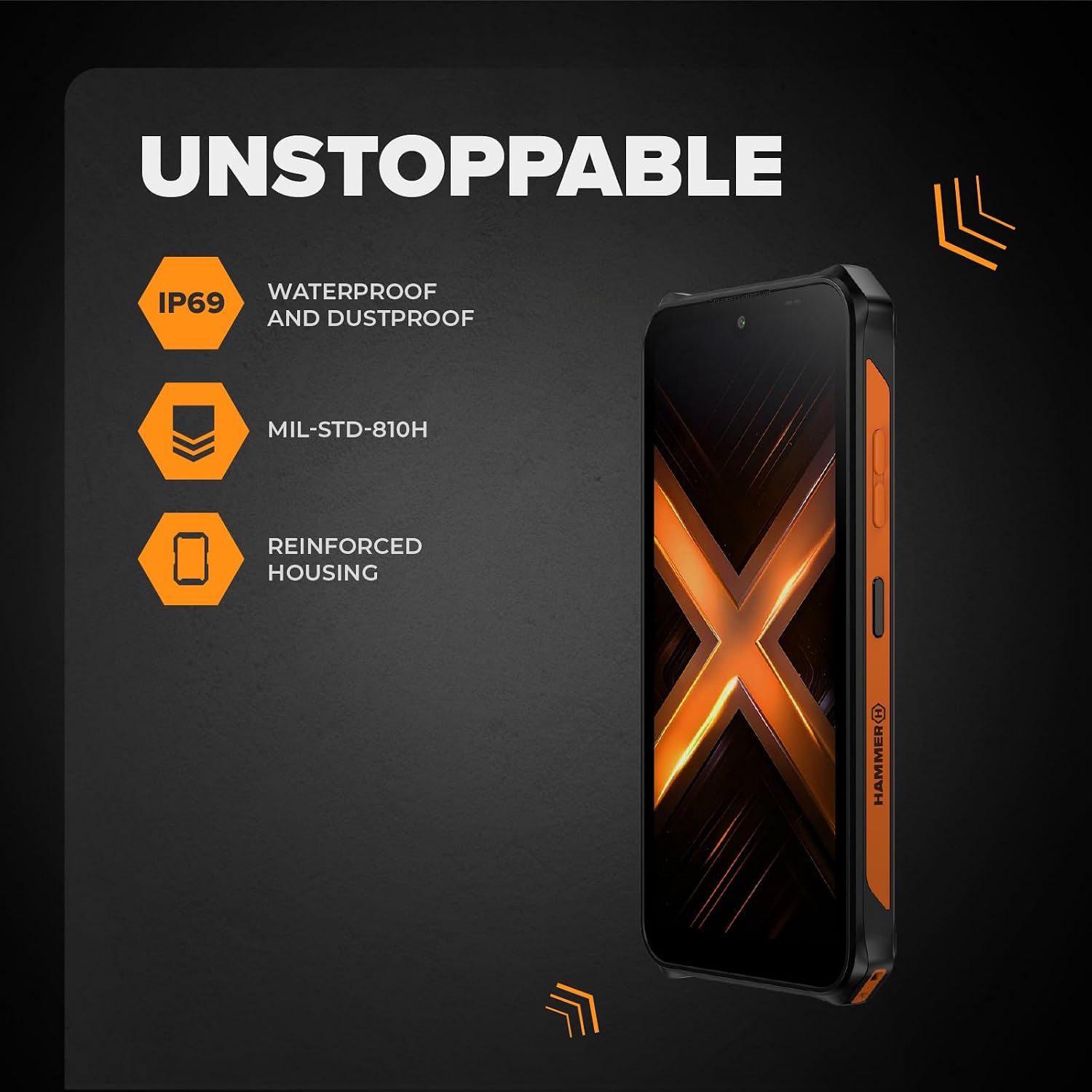 Hammer Energy X2 Wytrzymały smartfon z systemem Android 15 - obrazek 3