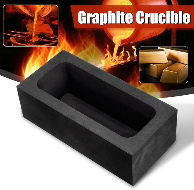DINESA 1 . złoty tygiel grafitowy odlew wlewkowy odlew złota srebro - obrazek 6