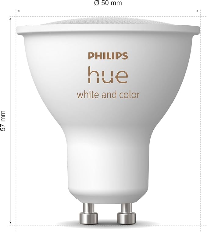Philips HueWCA 4.2W GU10 3P EU - obrazek 3