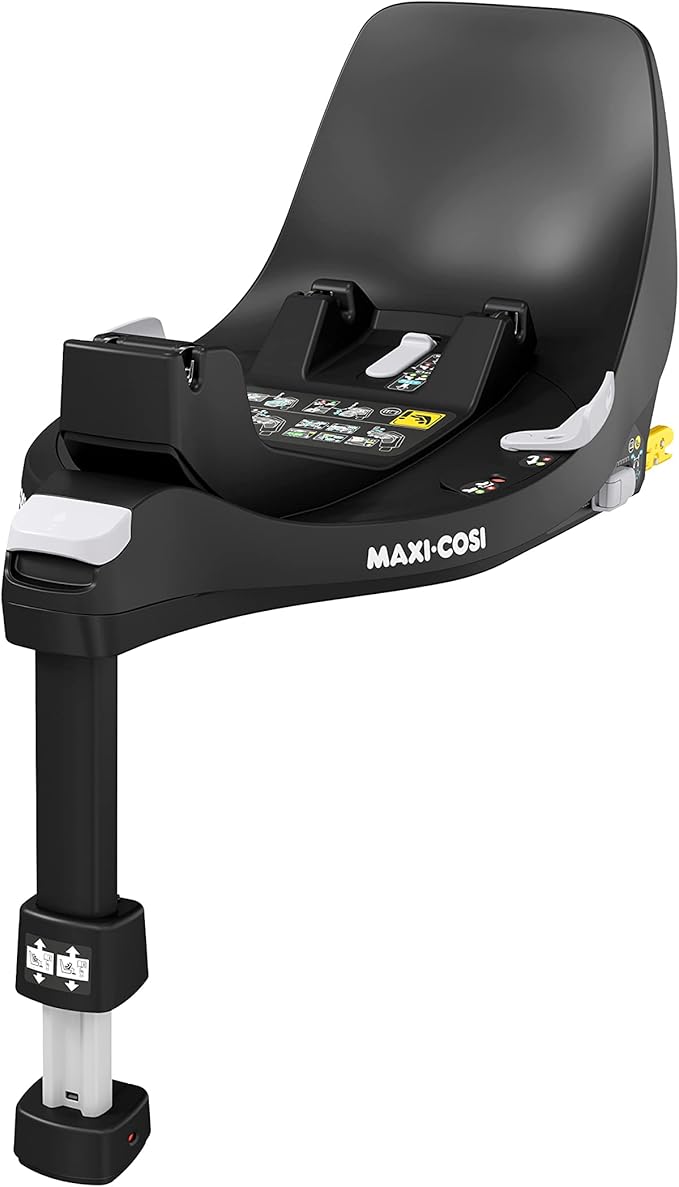 Maxi-Cosi Baza FamilyFix 360 i-Size, Obrotowy Fotelik Samochodowy System, Obrotowa Baza ISOFIX 360, 0–4 lata (40–105 cm), System FlexiSpin, Kontrola obracania TravelSafe, Click & Go, Black