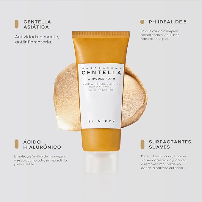 SKIN1004 Madagascar Centella Ampułka w Piance - obrazek 5