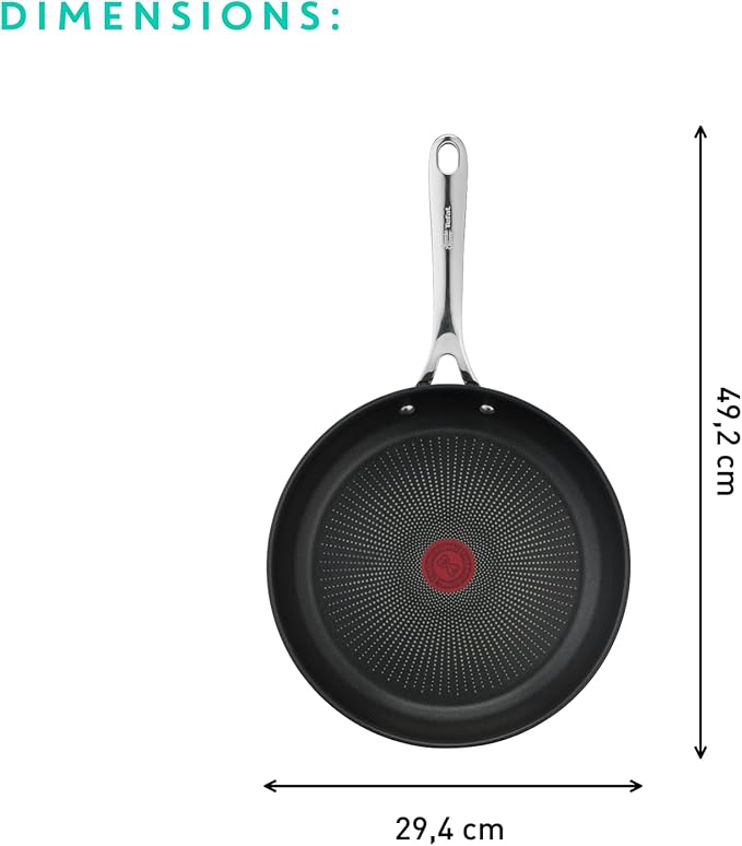 TEFAL E30406 Jamie Olivier Cooks Direct Patelnia 28 cm - obrazek 4