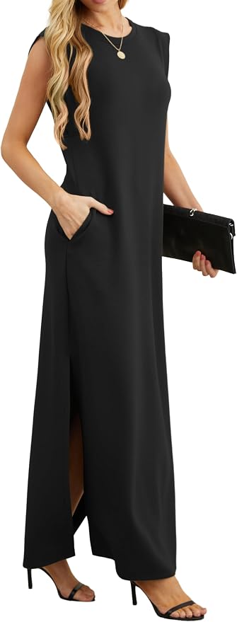 GRECERELLE Damska letnia sukienka maxi - obrazek 5
