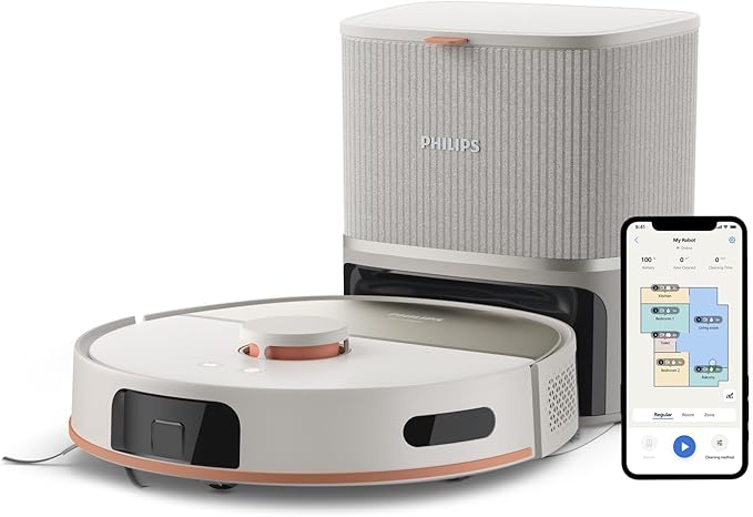 Philips HomeRun Robot Odkurzająco-Mopujący serii 5000