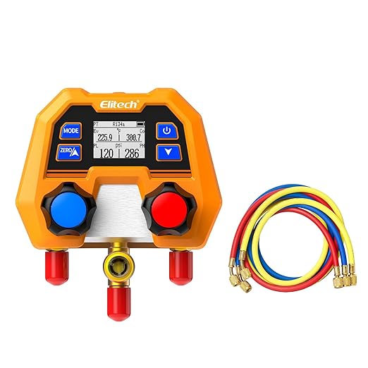 Elitech Manometr czynnika chłodniczego 600 psi