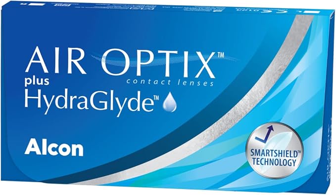Air Optix Plus Hydraglyde Miesięczna soczewki Miękkie - obrazek 2