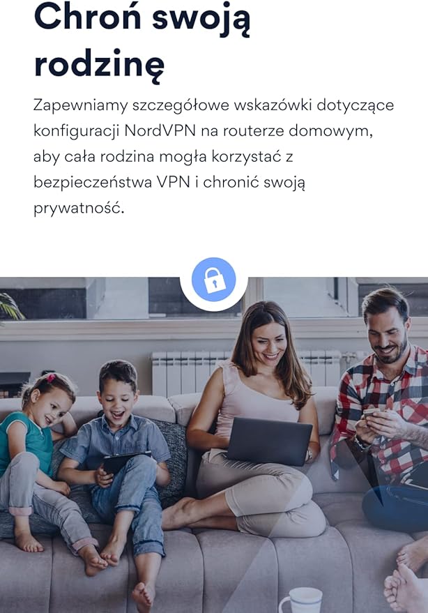 Roczna subskrypcja NordVPN Standard,oprogramowania zapewniającego ochronę w internecie dla 6 urządzeń – chroń dane osobowe oraz blokuj złośliwe oprogramowanie, niebezpieczne linki i reklamy - obrazek 6