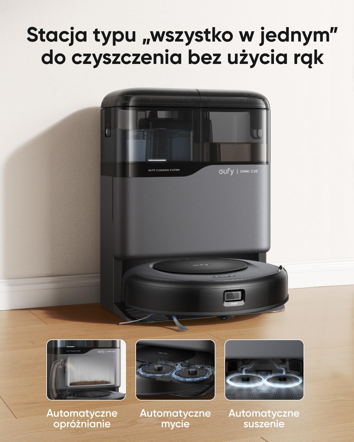 eufy robot sprzątający Omni C20 - obrazek 3