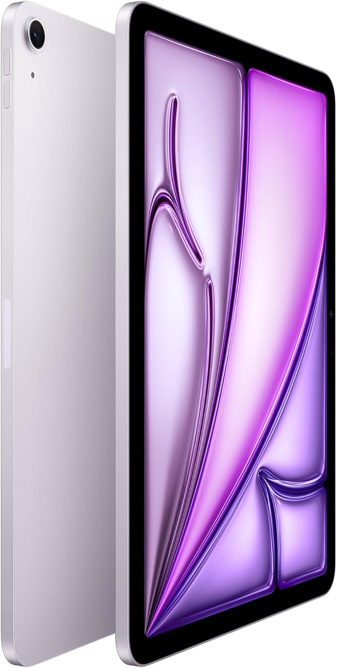 Apple iPad Air 11 cali z czipem M3: stworzony dla Apple Intelligence, 1 TB, przednia kamera 12 MP/tylny aparat 12 MP, Wi‑Fi 6E, bateria na cały dzień – fioletowy - obrazek 3