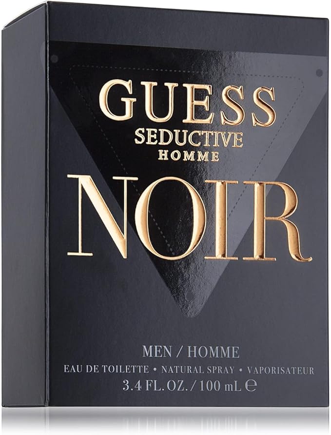 GUESS Seductive Noir, woda toaletowa, perfumy dla mężczyzn, Oriental Fern Spicy, zmysłowe, długotrwałe perfumy