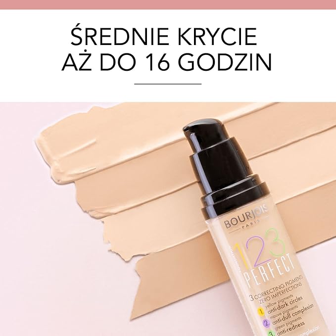 Bourjois 123 Perfect Podkład 53 Light Beige - obrazek 7