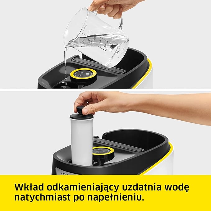 Kärcher Parownica SC 3 Deluxe EasyFix, ciśnienie: 3,5 bar, czas nagrzewania: 30 s, moc: 1.900 W, wydajność: 75 m², pojemność: 1 l, zestaw do czyszczenia podłóg, dysze i okrągła szczotka - obrazek 7