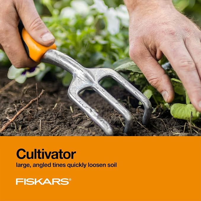 Fiskars Ergo zestaw narzędzi ogrodowych z recyklingu - obrazek 6
