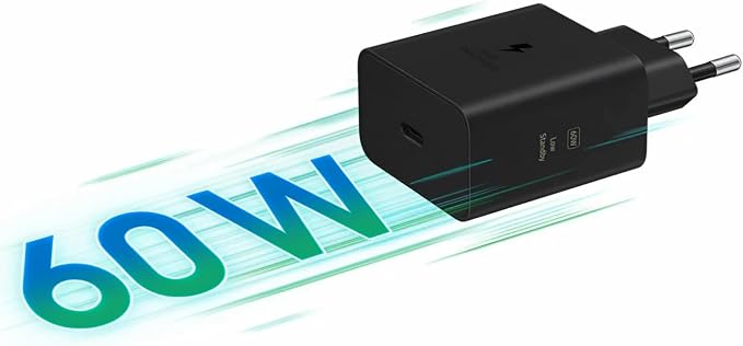 Samsung EP-T6010 Oryginalna ładowarka 60 W Super Fast Charging, Port USB-C (bezprzewodowy), czarny - obrazek 5