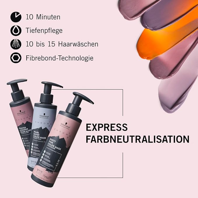 Schwarzkopf Professional Chroma ID Maska do włosów koloryzująca - obrazek 3