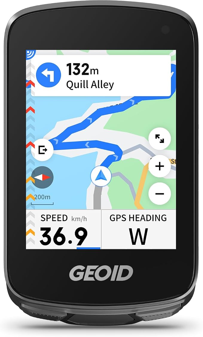 GEOID CC700 Pro 2 8" kolorowy ekran dotykowy licznik rowerowy GPS