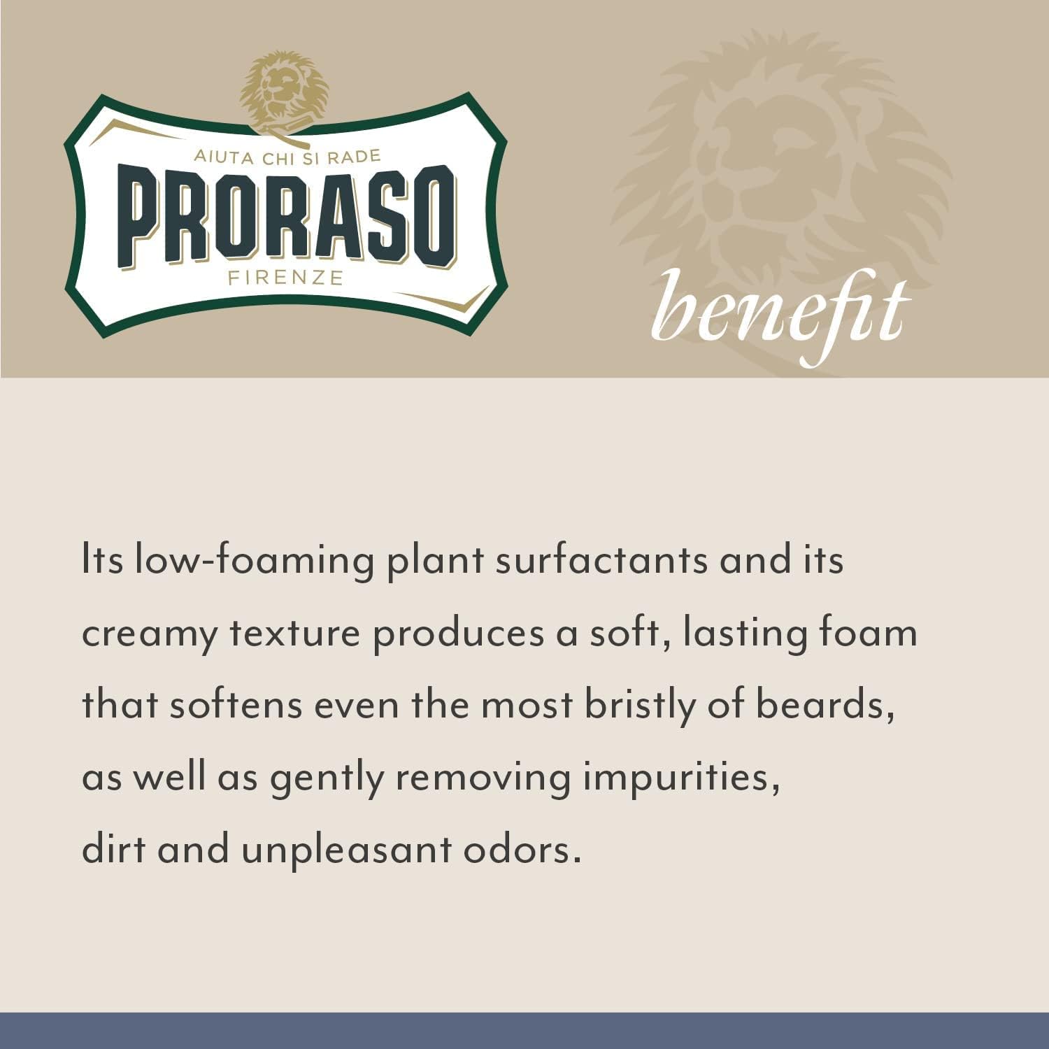 Proraso Cyprys a Vetyver Broda Umyć 200 ml - obrazek 5
