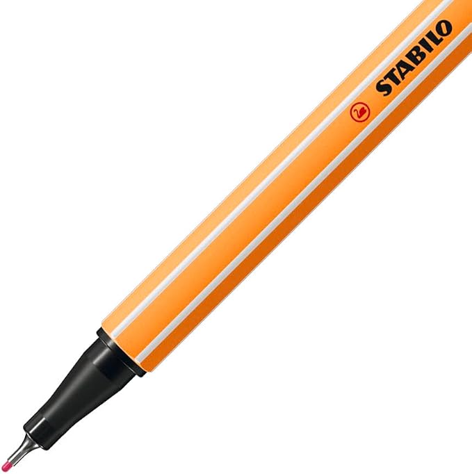 Cienkopis STABILO point 88 etui 8 kolorów pastelowych - obrazek 5