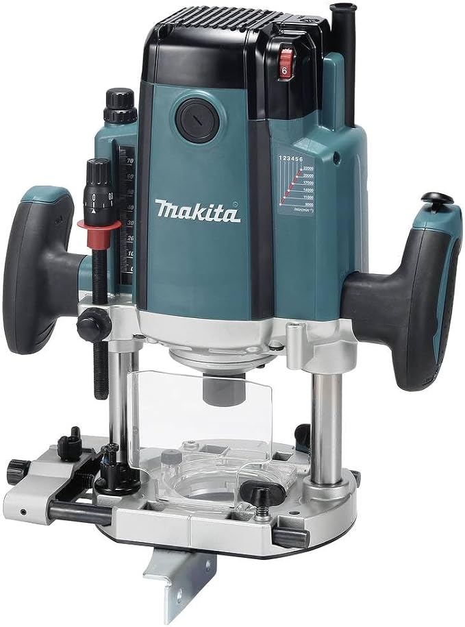 Makita Rp2302Fc07 Frezarka, Zielony/Czarny, 15,5 x 29,4 x 32,7 cm; 6,2 kg