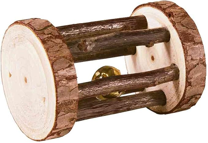 Trixie 61654 Rolka z Dzwonkiem do Zabawy dla Królików i Gryzoni