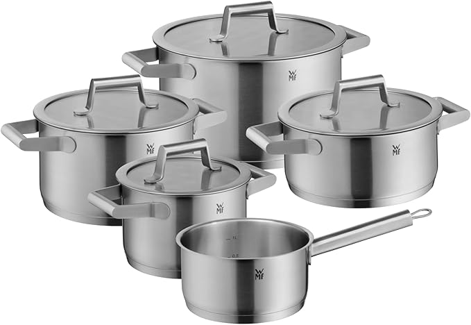 Wmf Comfort Line Zestaw Garnków, Srebrny, 5 Elementów