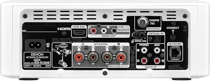 Denon RCD-N12DAB kompaktowy system - obrazek 5