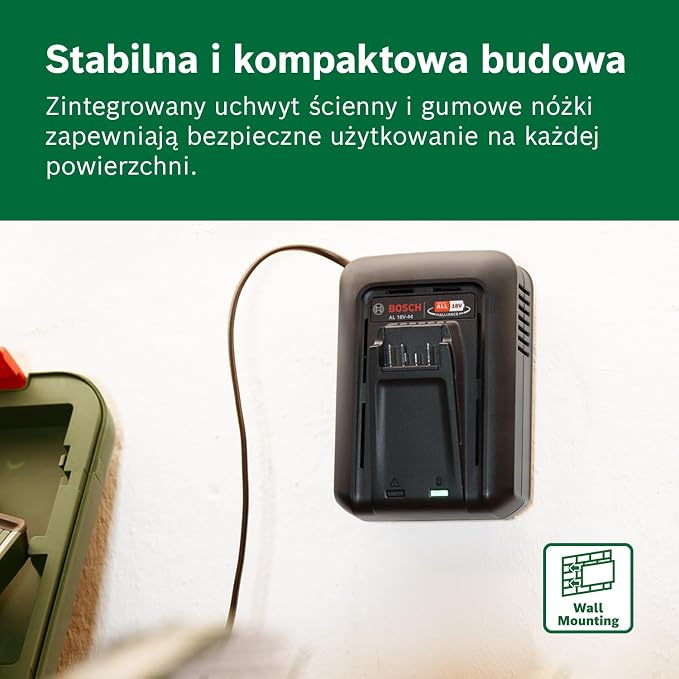Bosch Starter Set 18V - akumulator i szybka ładowarka (1 akumulator Li-ion 4,0 Ah, szybka ładowarka POWER FOR ALL 18V Alliance) - obrazek 5