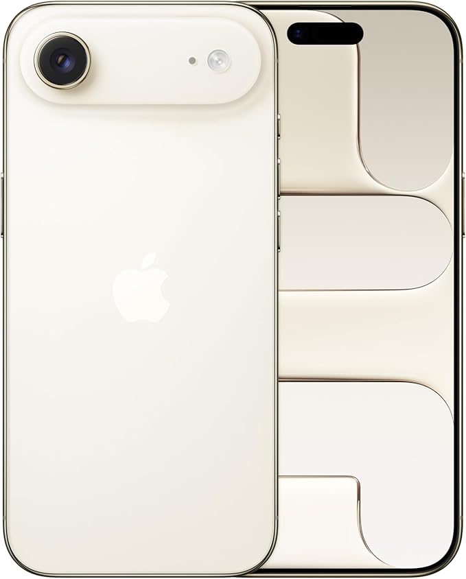 Apple iPhone Air 256 GB: Najsmuklejszy iPhone w historii z wyświetlaczem 6,5 cala z technologią ProMotion do 120 Hz, mocarnym czipem A19 Pro i baterią na cały dzień; Jasne złoto