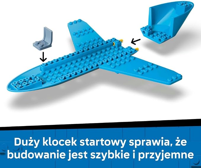 LEGO City Samolot pasażerski 60492 - obrazek 4