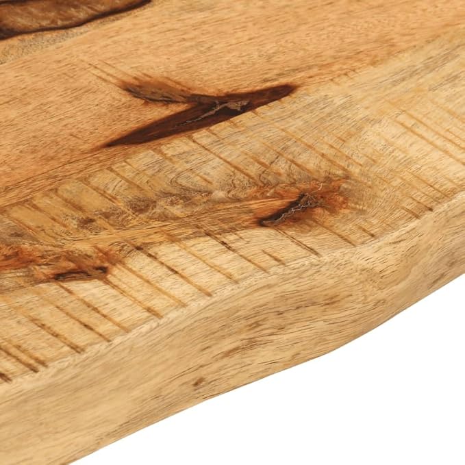 vidaXL Blat stołu 50x30x2 5cm naturalna krawędź - obrazek 5