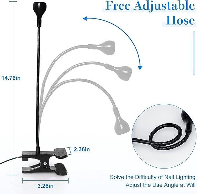 Żelowa lampa UV do paznokci 3 W mini lampa UV - obrazek 6
