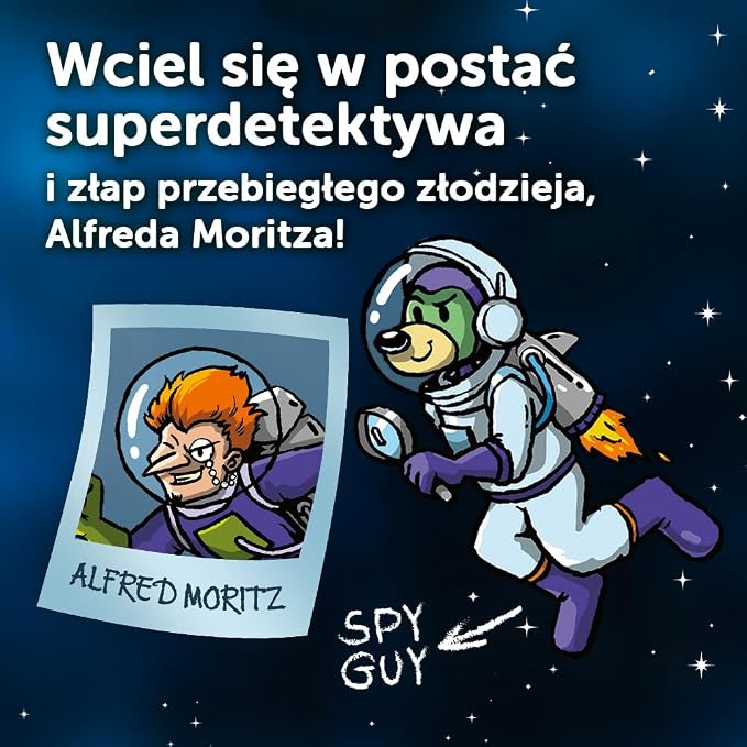 Trefl Gra Spy Guy Kosmos Gra Rodzinna - obrazek 4