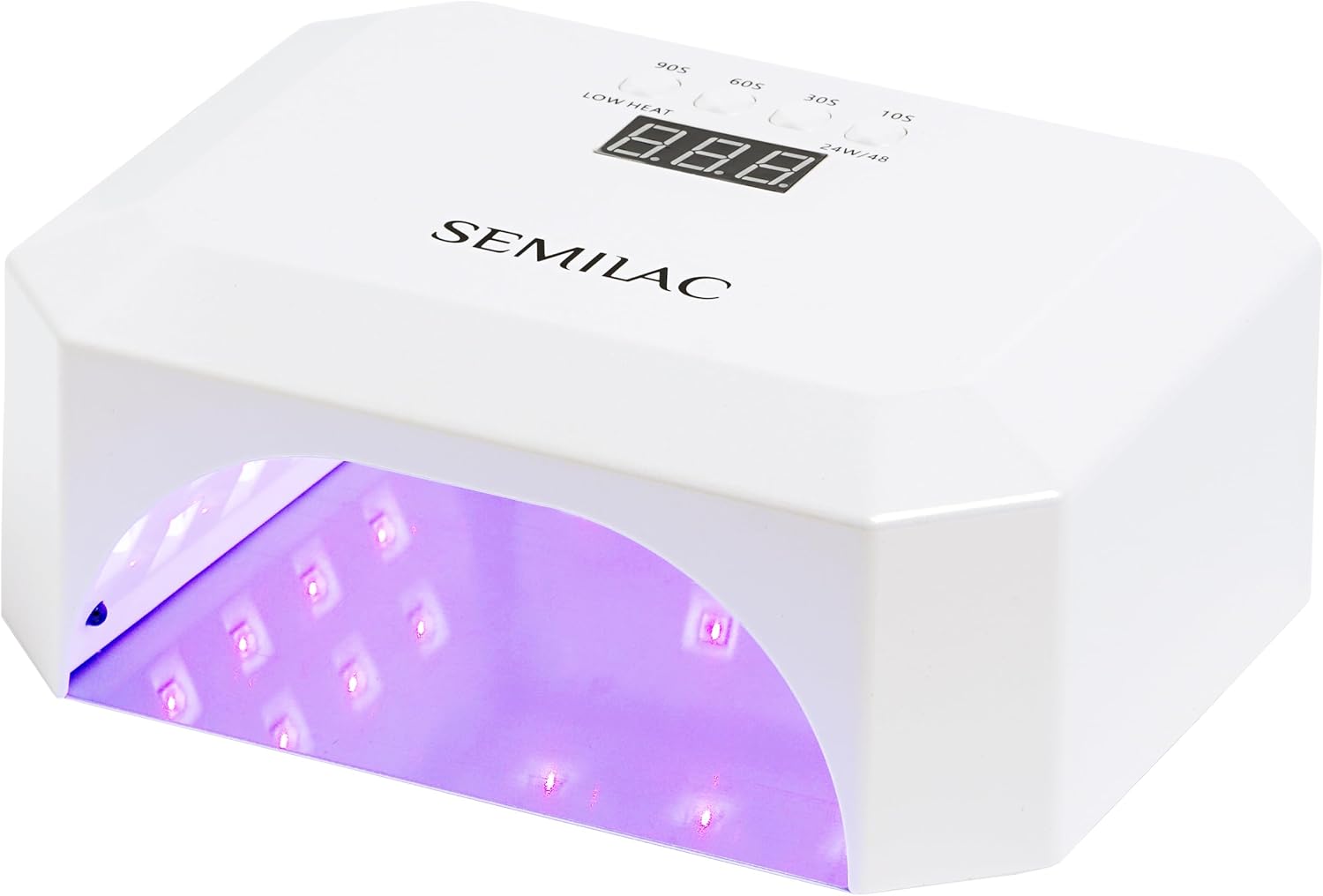 Semilac Profesjonalna Lampa Uv Led Do Paznokci Hybrydy Żele Manicure - obrazek 2