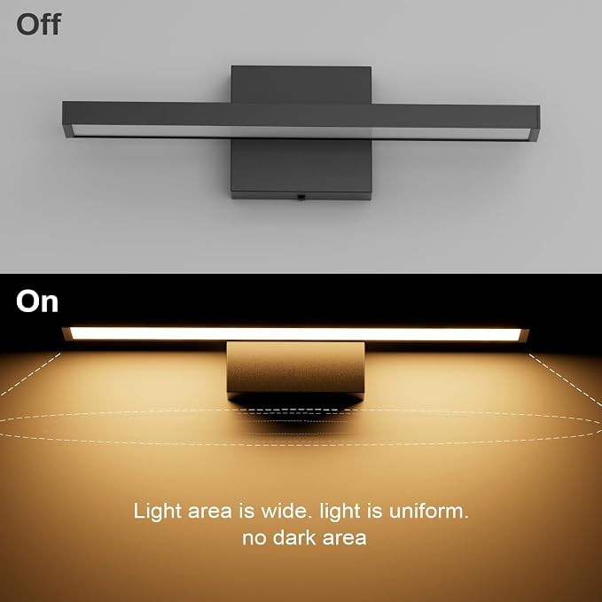 Klighten Lampa LED nad lustro łazienkowe - obrazek 3