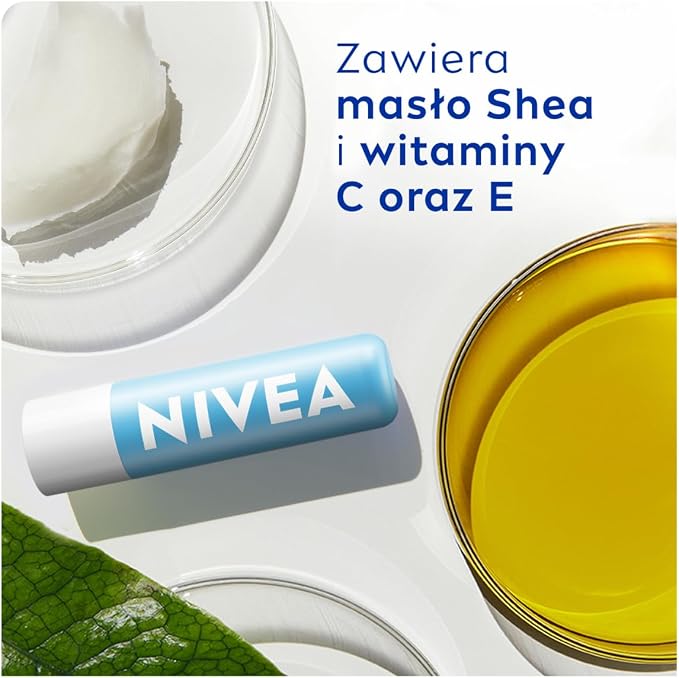 NIVEA Hydro Care Pielęgnująca pomadka do ust - obrazek 3