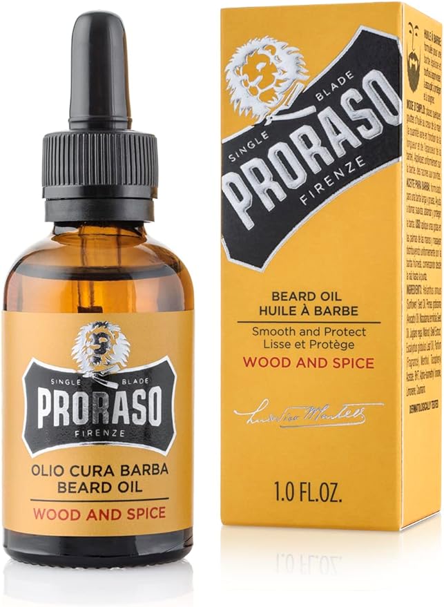 Proraso Drewno & Przyprawa Broda Olej 30 ml