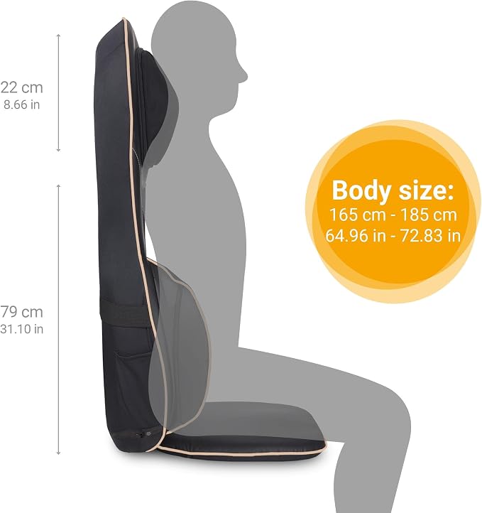 medisana MC 825 Podkładka masująca Shiatsu na plecy i szyję - obrazek 3