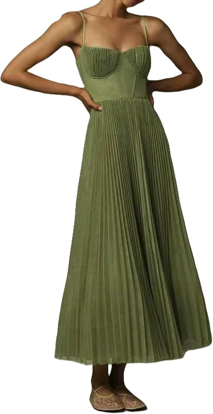 Sukienki damskie gorsetowa elegancka sukienka z ramiączkami