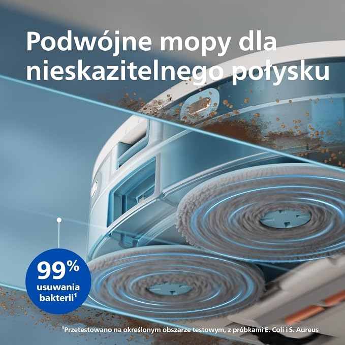 Philips HomeRun Robot Odkurzająco-Mopujący serii 5000 - obrazek 3