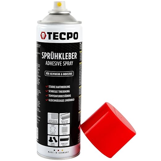 TECPO Klej w sprayu 500 ml klej przemysłowy