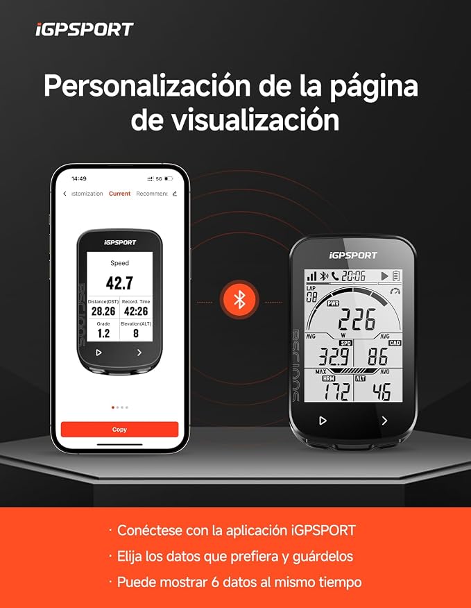 iGPSPORT BSC100S Licznik Rowerowy GPS - obrazek 5