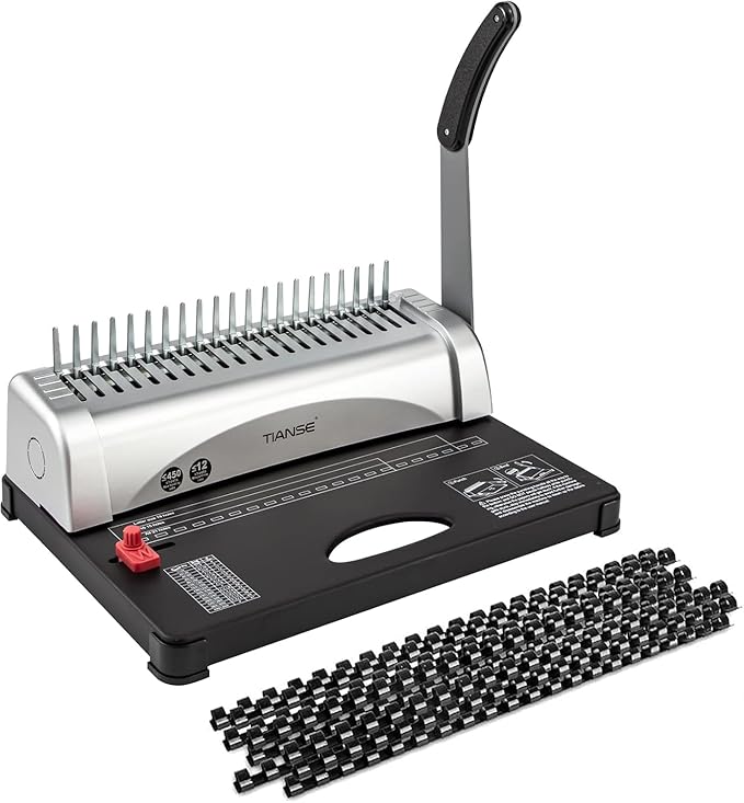 TIANSE bindownica 21 otworów 450 arkuszy