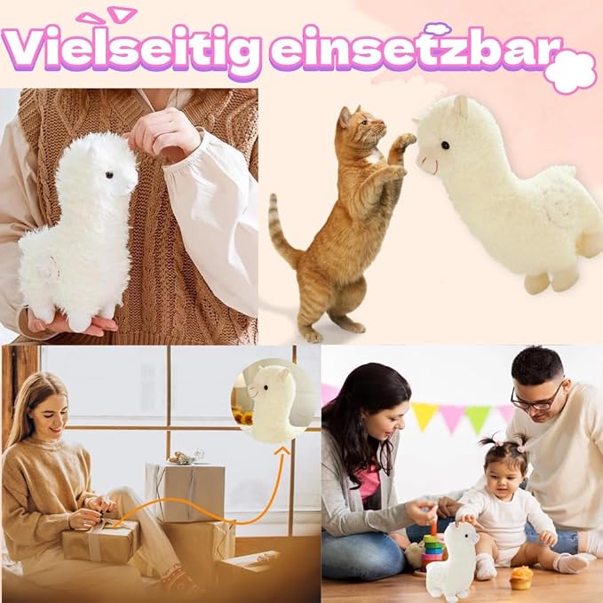 Przytulanka w kształcie alpaki - obrazek 5