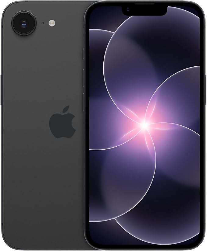 Apple iPhone 17e 256 GB: Wyświetlacz Super Retina XDR 6,1 cala, czip A19, bateria na cały dzień, aparat Fusion 48 MP; czarny