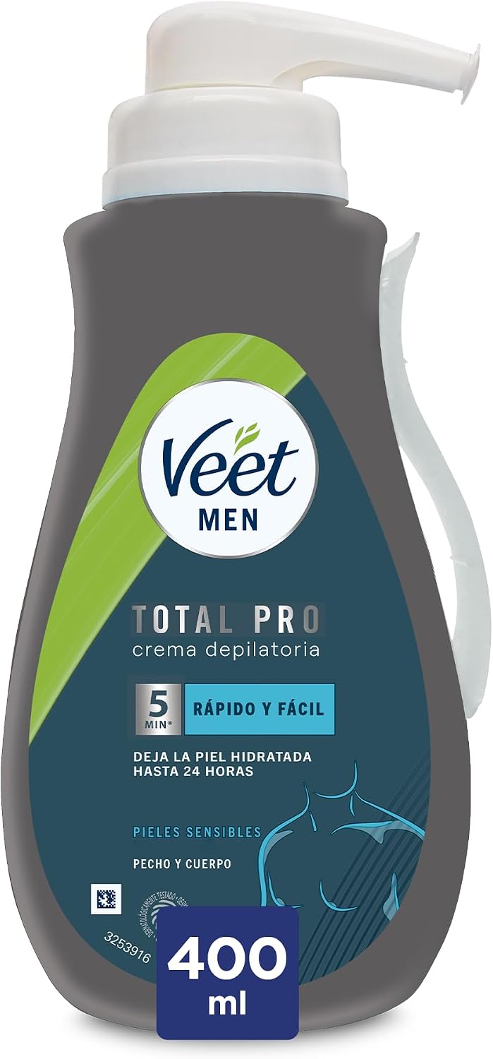Veet Men 400ml Męski krem do depilacji z tyłu ramion i nóg - obrazek 2