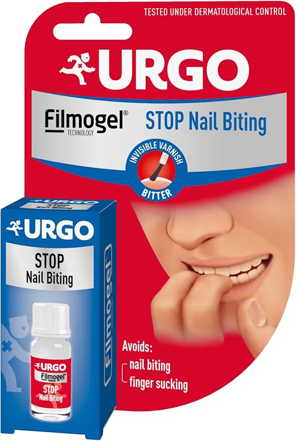 Urgo Stop obgryzania paznokci przezroczysty i gorzki smak lakieru
