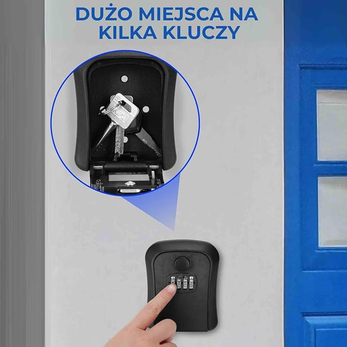 Skrzynka na klucze sejf na klucze - obrazek 7
